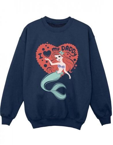 Disney jongens de kleine zeemeermin Love Daddy Sweatshirt