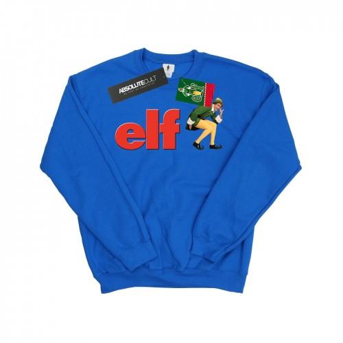 Elf jongens gehurkt logo sweatshirt