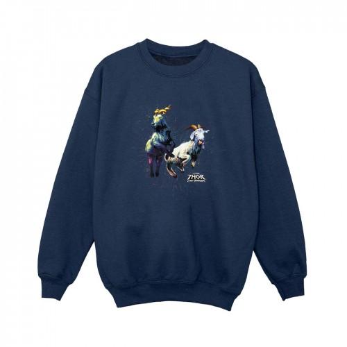 Marvel Boys Thor Love en Thunder Toothgnasher Flames Sweatshirt