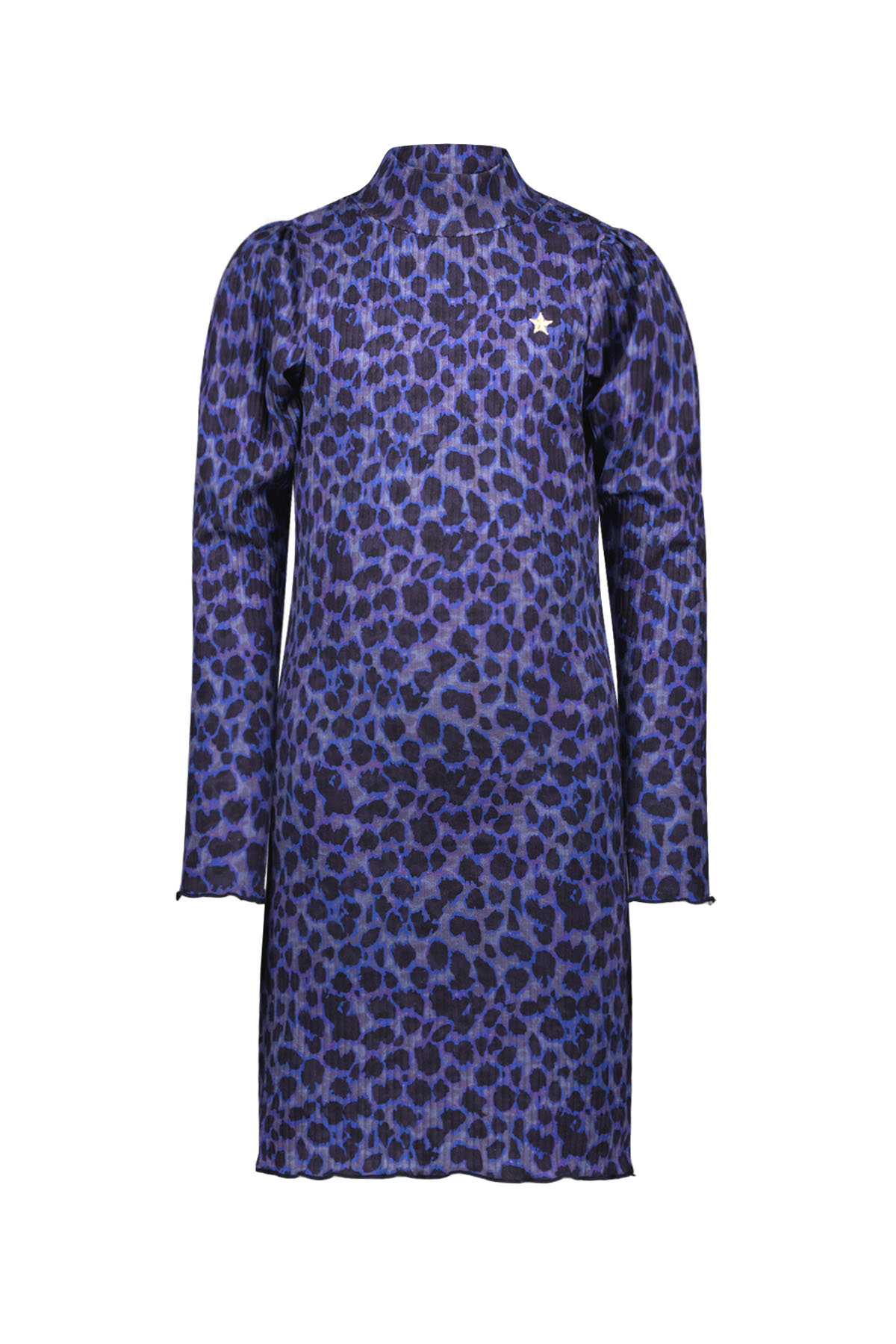 Like Flo Meisjes jurk - Maeve - Lavender blauw AOP