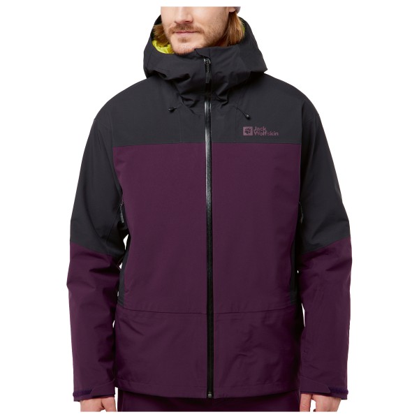 Jack Wolfskin  Alpspitze Tour 3L Jacket - Regenjas, purper