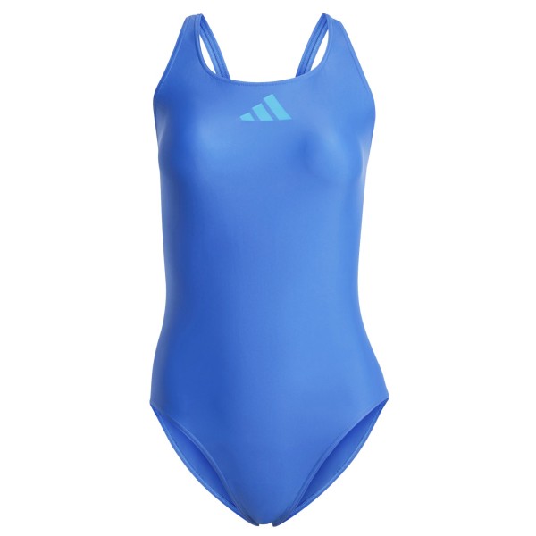 Adidas  Women's 3 Bars Suit - Badpak, blauw