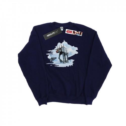 Star Wars Heren Kerst AT-AT Rendier Sweatshirt