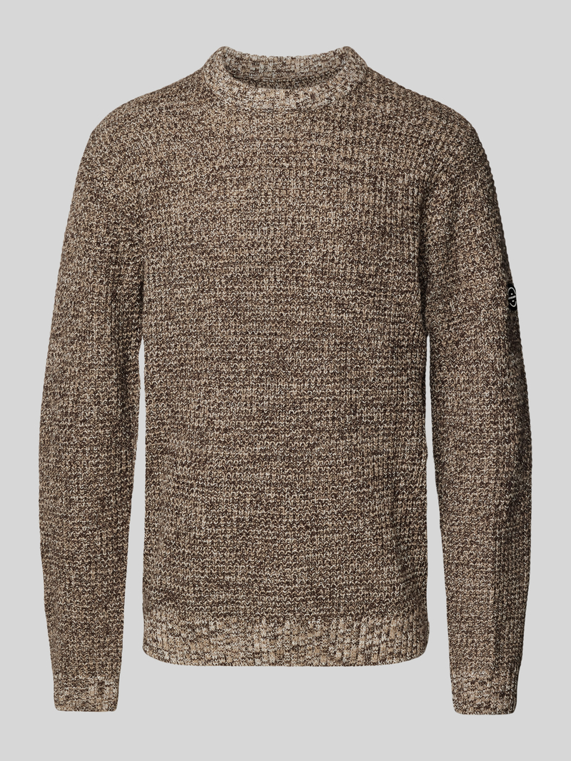 Jack & jones Gebreide pullover met ronde hals, model 'LIAM'