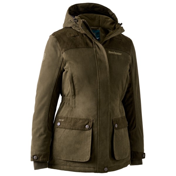 Deerhunter  Women's Eagle Winter Jacket - Winterjack, bruin