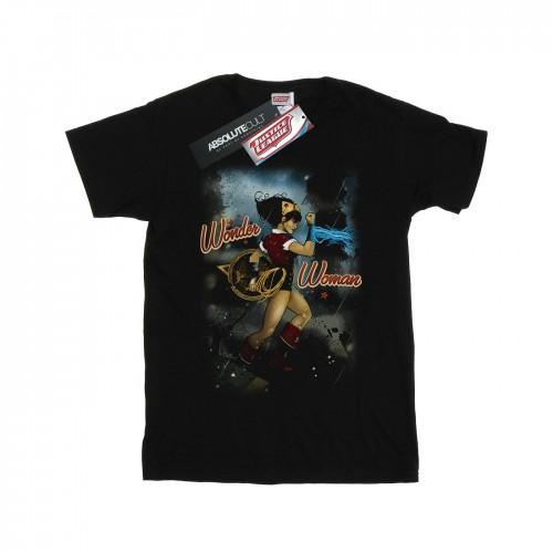 DC Comics Boys Wonder Woman Bombshell Cover T-shirt