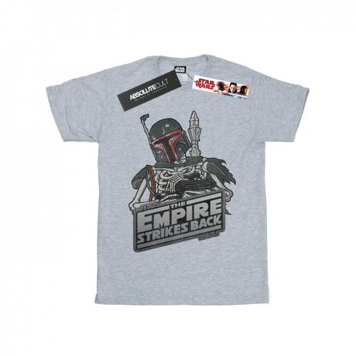 Star Wars jongens Boba Fett skelet T-shirt