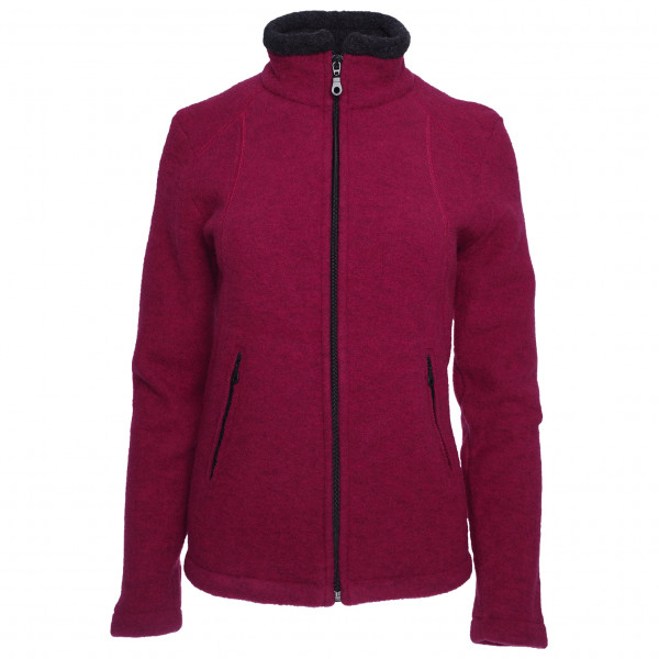 Reiff  Women's Wollfleecejacke Aspen - Merinovest, rood