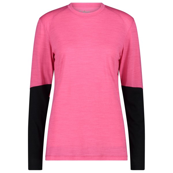 CMP  Women's T-Shirt 34N2156 - Merinoshirt, roze