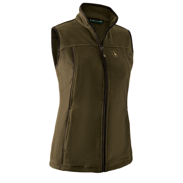 Deerhunter  Women's Eagle Fleece Waistcoat - Fleecebodywarmer, olijfgroen/bruin