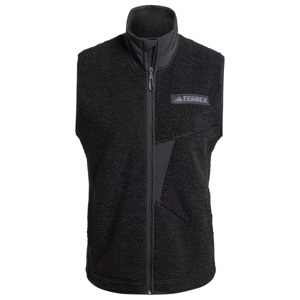 Adidas Terrex  Women's Terrex Xploric High Pile Fleece Vest - Fleecebodywarmer, zwart