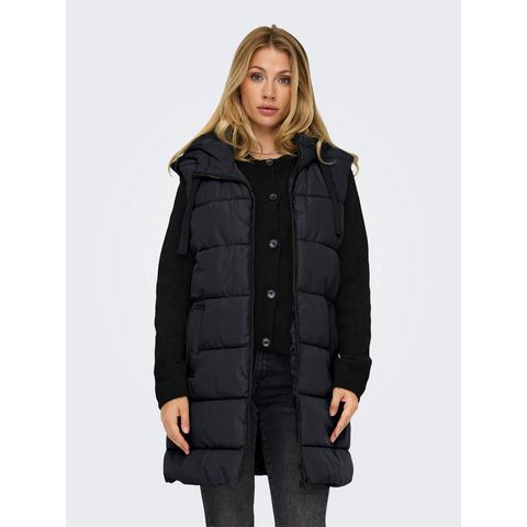 Only Gilet ONLCLAIR PUFFER HOOD WAISTCOAT OTW CC