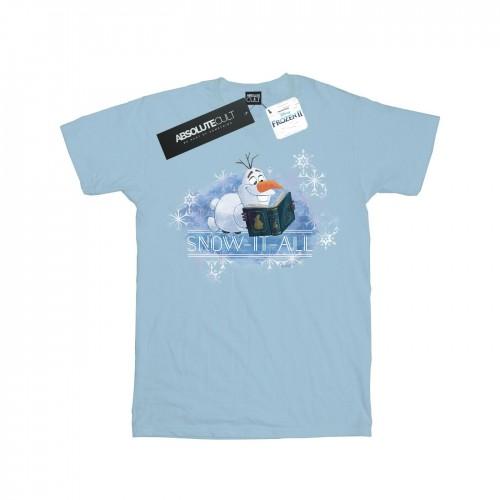 Disney jongens Frozen 2 Olaf Snow It All T-shirt