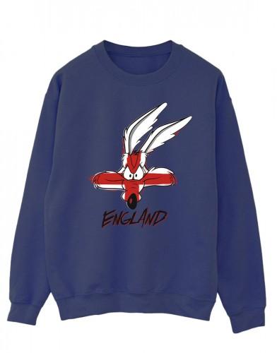 Looney Tunes Coyote Engeland gezicht katoenen sweatshirt voor heren