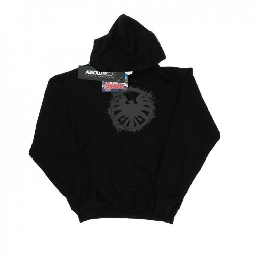 Marvel Heren Agents Of SHIELD hoodie met geborsteld logo