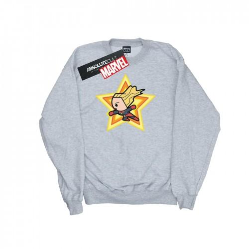 Marvel Heren Kawaii Kapitein  Sweatshirt