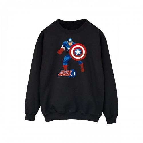 Captain America Unisex volwassene het eerste Avenger Sweatshirt