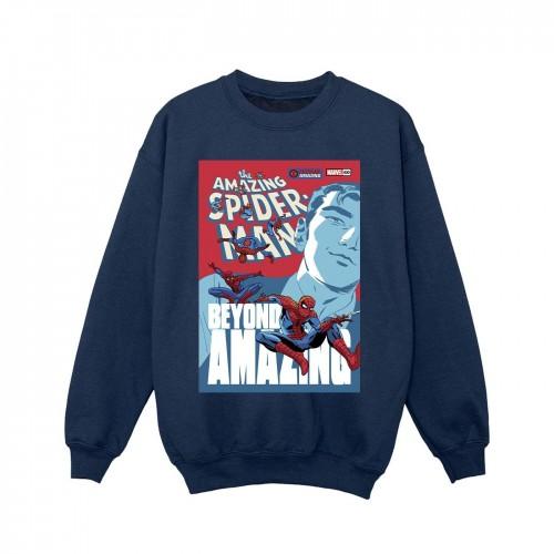 Marvel Girls Spider-Man Beyond Amazing Cover-sweatshirt