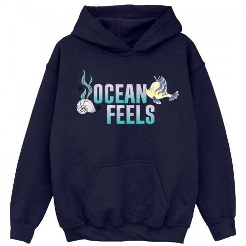 Disney meisjes de kleine zeemeermin oceaanhoodie