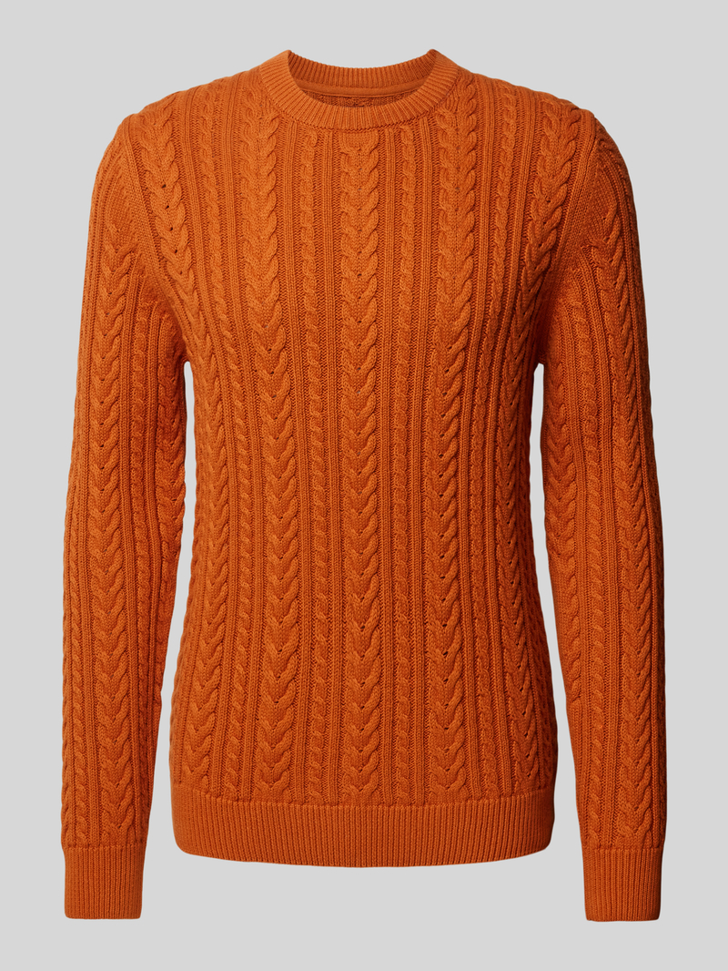 MCNEAL Gebreide pullover met kabelpatroon