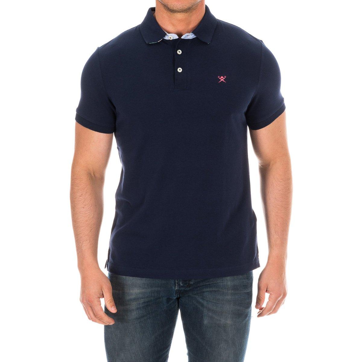 Hackett London Herenpoloshirt met korte mouwen en reverskraag HM561798