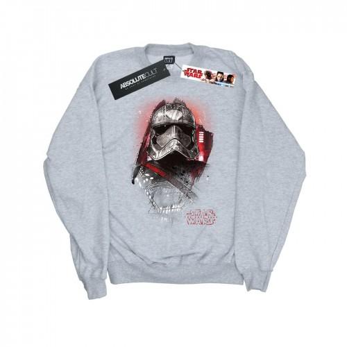 Star Wars Boys The Last Jedi Kapitein Phasma geborsteld sweatshirt