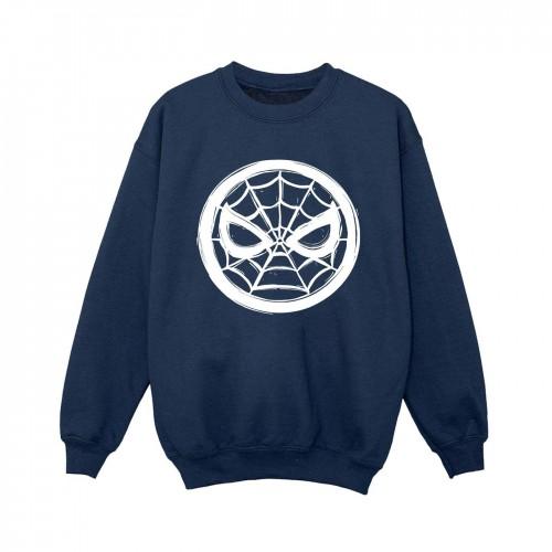 Marvel Boys Spider-Man sweatshirt met logo op de borst