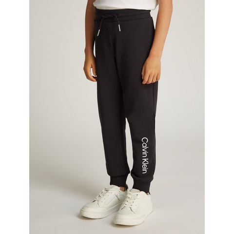 Calvin Klein Sweatbroek Inst.Logo Regular Jogger voor kinderen tot 16 jaar en met logo-opdruk