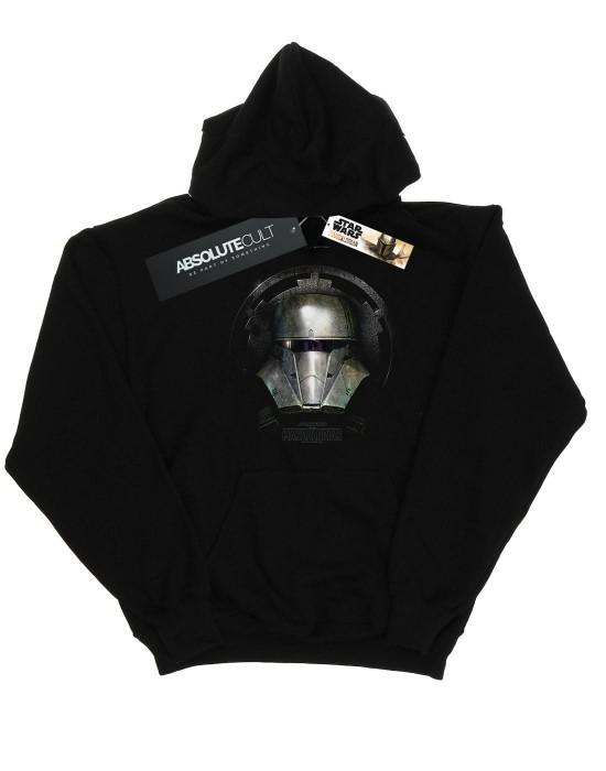 Star Wars Heren The Mandalorian Dark Helmet Hoodie