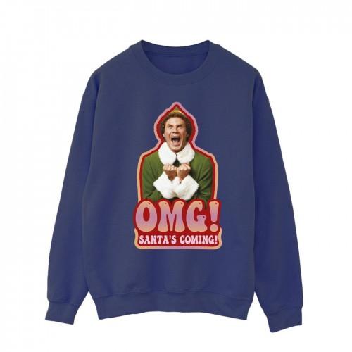 Elf Heren Santa's Coming Sweatshirt