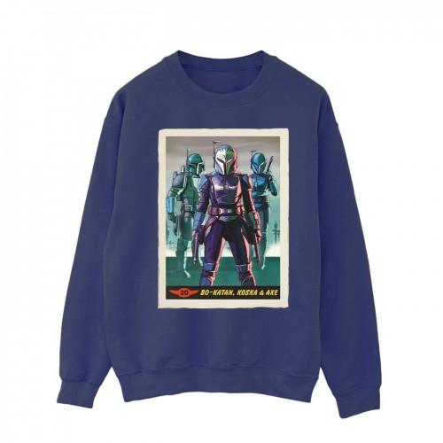 Star Wars Mens The Mandalorian Bo-Katan Koska and Axe Sweatshirt