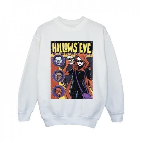 Marvel Girls Hallows Eve Comic Cover-sweatshirt