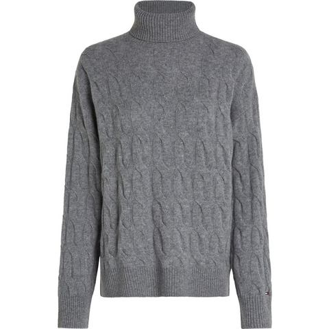 Tommy Hilfiger Coltrui SOFT WOOL CABLE ROLL-NK SWEATER