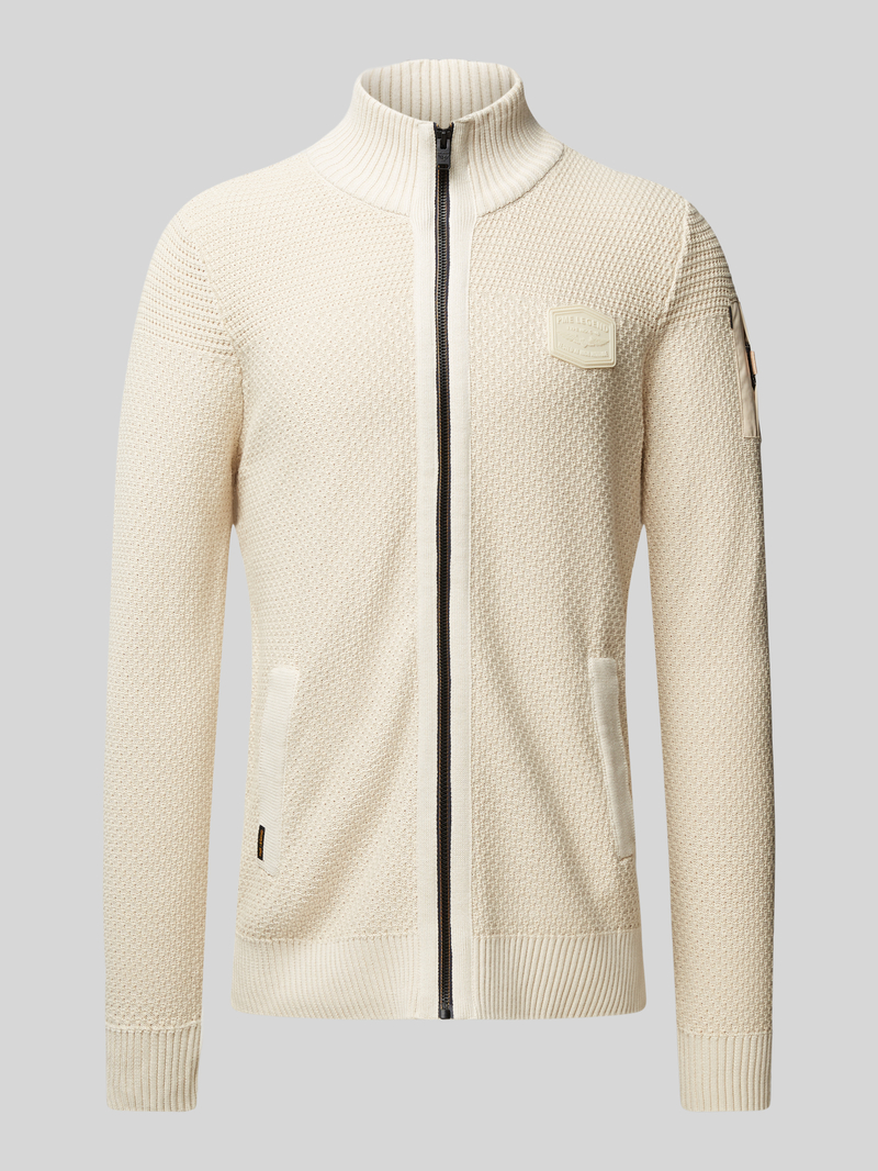 PME Legend Cardigan met opstaande kraag