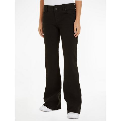 TOMMY JEANS Geweven broek TJW GMD LW FLARE in 5-pocketsstijl