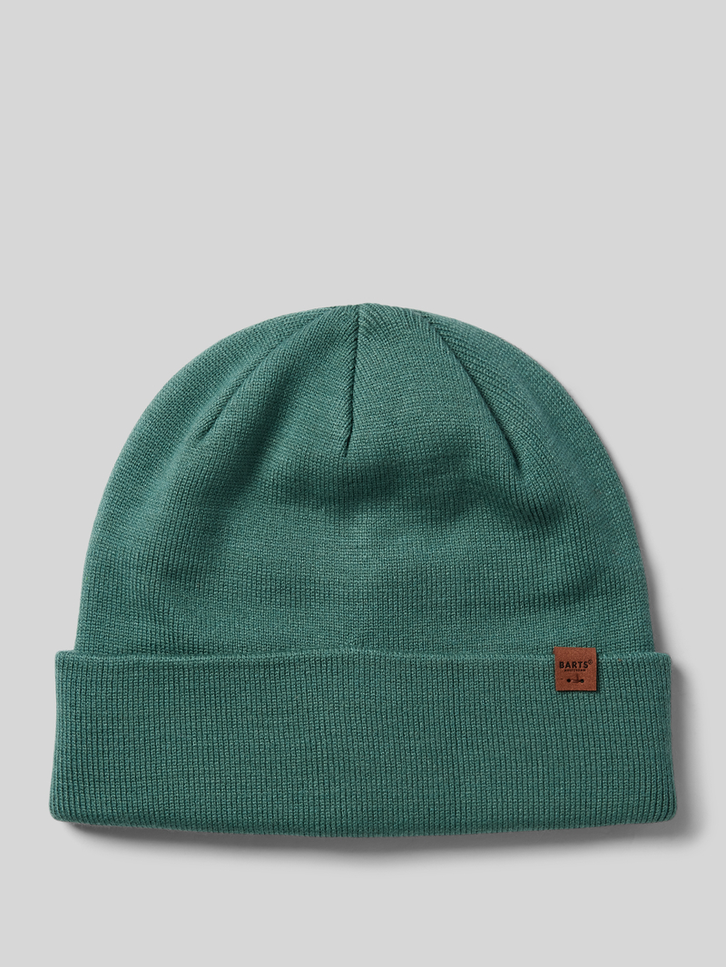 Barts Beanie met labeldetail, model 'WILLES'