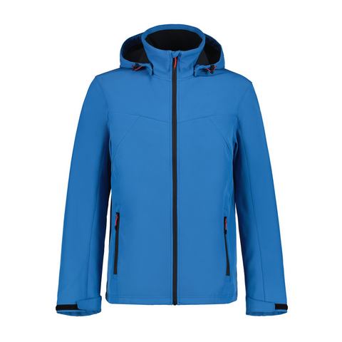 Icepeak Softshell-jack H SOFTSHELLJACKE BRIMFIELD met stijlvolle logo-opschriften