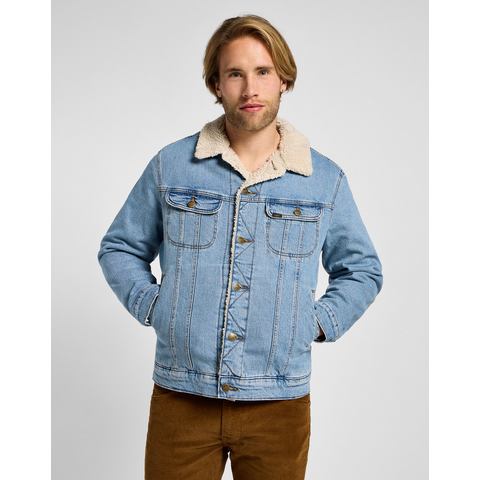 Lee Jeansjack SHERPA JACKET met knoopsluiting