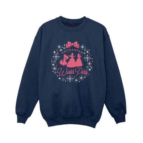 Disney jongens prinses winterfeest sweatshirt