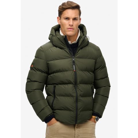 Superdry Gewatteerde jas HOODED SPORTS PUFFER JACKET