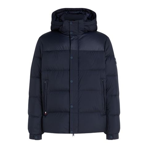 Tommy Hilfiger Gewatteerde jas MIX DOWN HOODED PUFFER JACKET