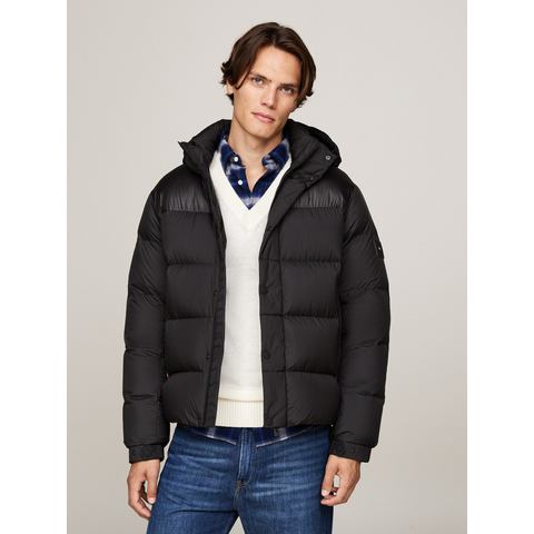 Tommy Hilfiger Gewatteerde jas MIX DOWN HOODED PUFFER JACKET