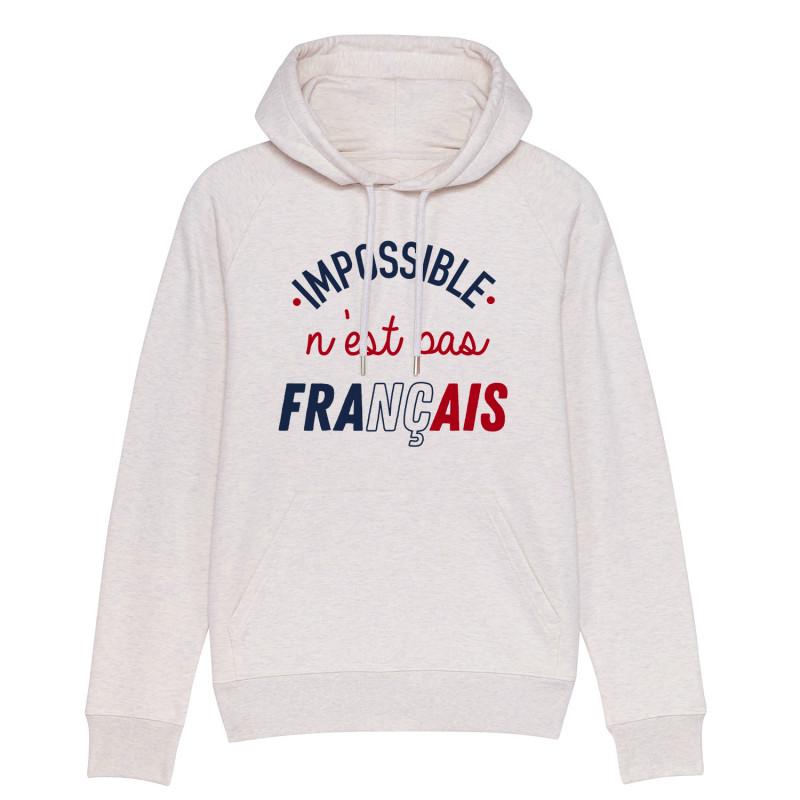 Enkr Sweat a capuche IMPOSSIBLE N'EST PAS FRANÇAIS 