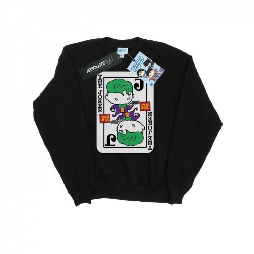 DC Comics heren Chibi Joker speelkaartsweater