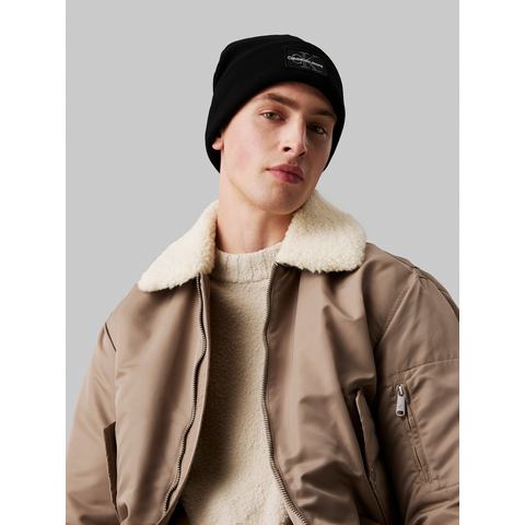 Calvin Klein Beanie MONO LOGO PATCH BEANIE WARM