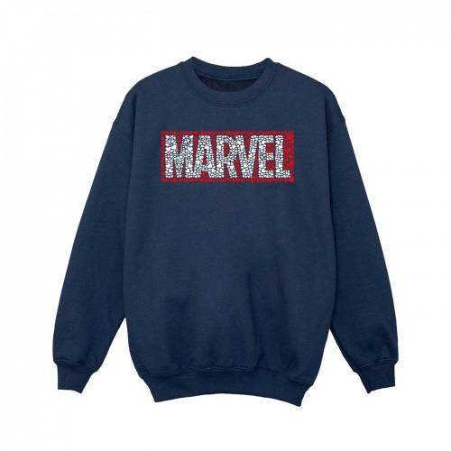 Marvel Girls Comics Hearts-logo sweatshirt