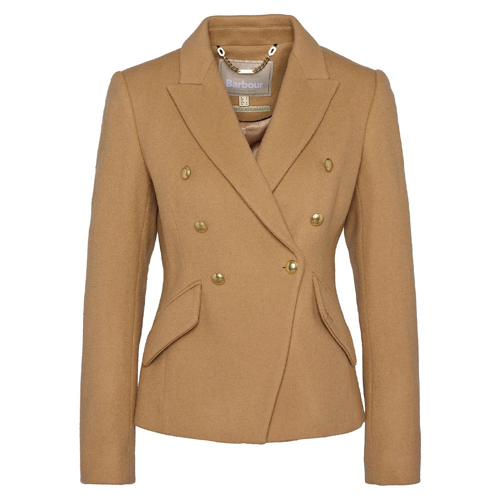 Barbour Dames Blazer Darly Military Camel/Hessian