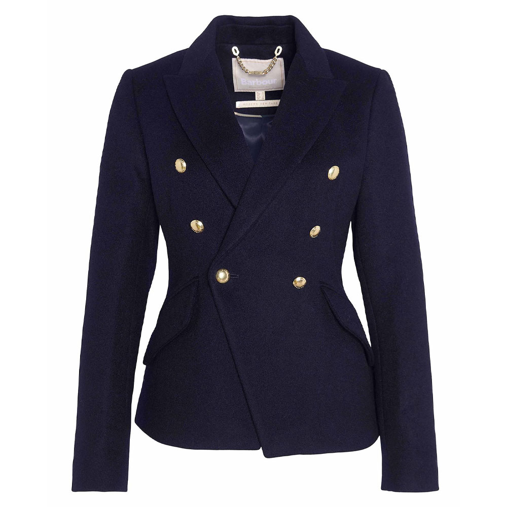 Barbour Dames Blazer Darly Military Dk Navy