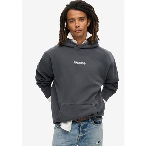 Superdry Hoodie MICRO LOGO GRAPHIC LOOSE HOOD