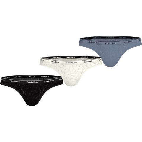 Calvin Klein Brazilian slip 3 PACK BRAZILIAN (LOW-RISE) (3 stuks)